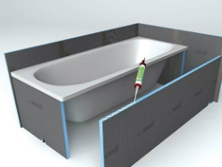 WEDI Bathboard : Habillage de baignoire 100% étanche et facile à mettre en uvre